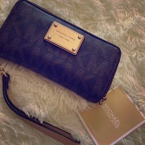 Authentic MK wristlet